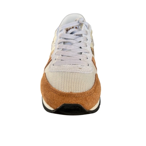 Gola Daytona Safari Off White Caramel Black Animal Print Sneakers US Size 7 - Picture 6 of 16